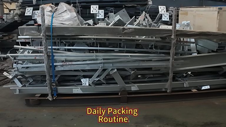 Steel Structure Export & Container Loading | On-Time Delivery